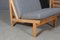 Danish Rag Lounge Chair in Pine and Fabric by Bernt Petersen 5