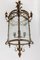 Antique Bronze Hall Lantern, France, Image 6