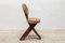 Sculptural Side Chair from Audoux, Minet, France 3