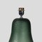 Olive Green Pear Shaped Battuto Table Lamps, Set of 2 3