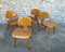 Ash DCW Chairs by Charles & Ray Eames for Evans / Herman Miller, 1940s, Set of 4 3