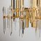 Large Mid-Century Italian Chandelier in Brass and Crystals by Gaetano Sciolari, 1960s or 1970s 11