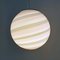 Italian Murano Glass Sphere Pendant Lamp with Pink Concentric Motif, 1980s, Image 5