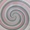 Italian Murano Glass Sphere Pendant Lamp with Pink Concentric Motif, 1980s, Image 7