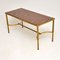 Italian Brass and Marble Coffee Table, 1960s 3