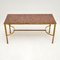 Italian Brass and Marble Coffee Table, 1960s 1