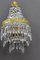 Empire Style Crystal and Brass Wall Lamp, Image 2
