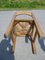 Belgian Brutalist Oak & Papercord Chairs, 1960s, Set of 4, Image 8