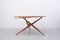 Adjustable Table in Cherry by Jürg Bally for Wohnhilfe 1