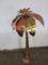 Large Hollywood Regency Palm Tree Brass Floor Lamp 9