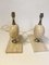 Egg-Shaped Table Lamps in Travertine by Philippe Barbier, 1960s, Set of 2 6