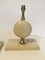 Egg-Shaped Table Lamps in Travertine by Philippe Barbier, 1960s, Set of 2 3