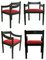 First Series Carimate Chairs by Vico Magistretti for Artemide, 1960s, Set of 4, Image 1