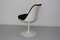 White Plastic Tulip Chair, 1970s 4