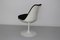 White Plastic Tulip Chair, 1970s, Image 4