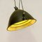 Italian Mid-Century Modern Industrial Pendant Lamp with Aluminium Lampshade, 1970s 3