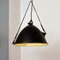 Italian Mid-Century Modern Industrial Pendant Lamp with Aluminium Lampshade, 1970s 1