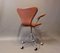 Seven Model 3217 Office Chair by Arne Jacobsen and Fritz Hansen 3