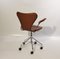 Seven Model 3217 Office Chair by Arne Jacobsen and Fritz Hansen 3