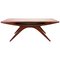 The Smile Coffee Table in Teak by Johannes Andersen for CFC Silkeborg, 1960s 1