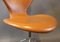 Chaise de Bureau Modèle 3117 Seven par Arne Jacobsen et Fritz Hansen, 1950s 7