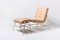 Metal Overlap Chair & Footstool by Nadav Caspi, Set of 2 1
