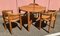 Tavolo e tre sedie di Rainer Daumiller, Danimarca, anni '60, set di 4, Immagine 9