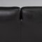 Maralunga Black Leather Sofa by Vico Magistretti for Cassina, Image 17