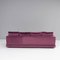 Eclipse 4 Seater Deep Purple Velvet Sofa by Roche Bobois 6