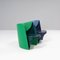 Nona Rota Blue and Green Chairs by Ron Arad for Cappellini, Set of 2 2
