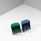 Nona Rota Blue and Green Chairs by Ron Arad for Cappellini, Set of 2 4