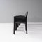 Cab Black Leather Carver Dining Chairs by Mario Bellini for Cassina, Set of 4, Image 3