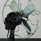Vintage Industrial Art Deco Table Fan from Marelli, Italy, Image 9
