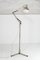 Mid-Century Floor Standing Industrial Anglepoise 1001 Swivel Lamp 1