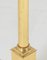 Antike korinthische Stehlampe aus Messing mit Säule 8