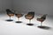 Champagne Chairs by Erwine & Estelle for Laverne International, 1959, Set of 4 2