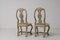 Northern Swedish Rococo Pine Chairs, Set of 2 5