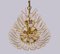 Germany Hollywood Regency Crystal & Gilt Brass Chandelier from Palwa, 1960s 14
