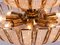 Germany Hollywood Regency Crystal & Gilt Brass Chandelier from Palwa, 1960s 10