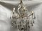 Lámpara de araña Maria Theresa de cristal, años 40, Imagen 13