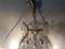 Lámpara de araña Maria Theresa de cristal, años 40, Imagen 17