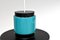 Modernist Pendant Lamp in Teal Glass, Image 11