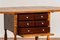 Early 20th Century Swedish Birch and Mahogany Drop-Leaf Pembroke Drawer Table, Image 10