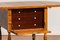 Early 20th Century Swedish Birch and Mahogany Drop-Leaf Pembroke Drawer Table, Image 11