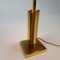 24K Gold-Plated Table Lamp, 1970s 5