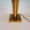 24K Gold-Plated Table Lamp, 1970s 6