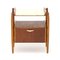 Teak Bedside Table with Formica Shelf, 1950s, Image 4