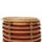 Cylindrical Rattan Basket, 1950s 8