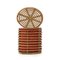 Cylindrical Rattan Basket, 1950s 3