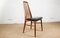 Danish Eva Chairs in Rio Rosewood and Leather by Niels Koefoed for Koefoeds Hornslet, 1960s, Set of 8 1